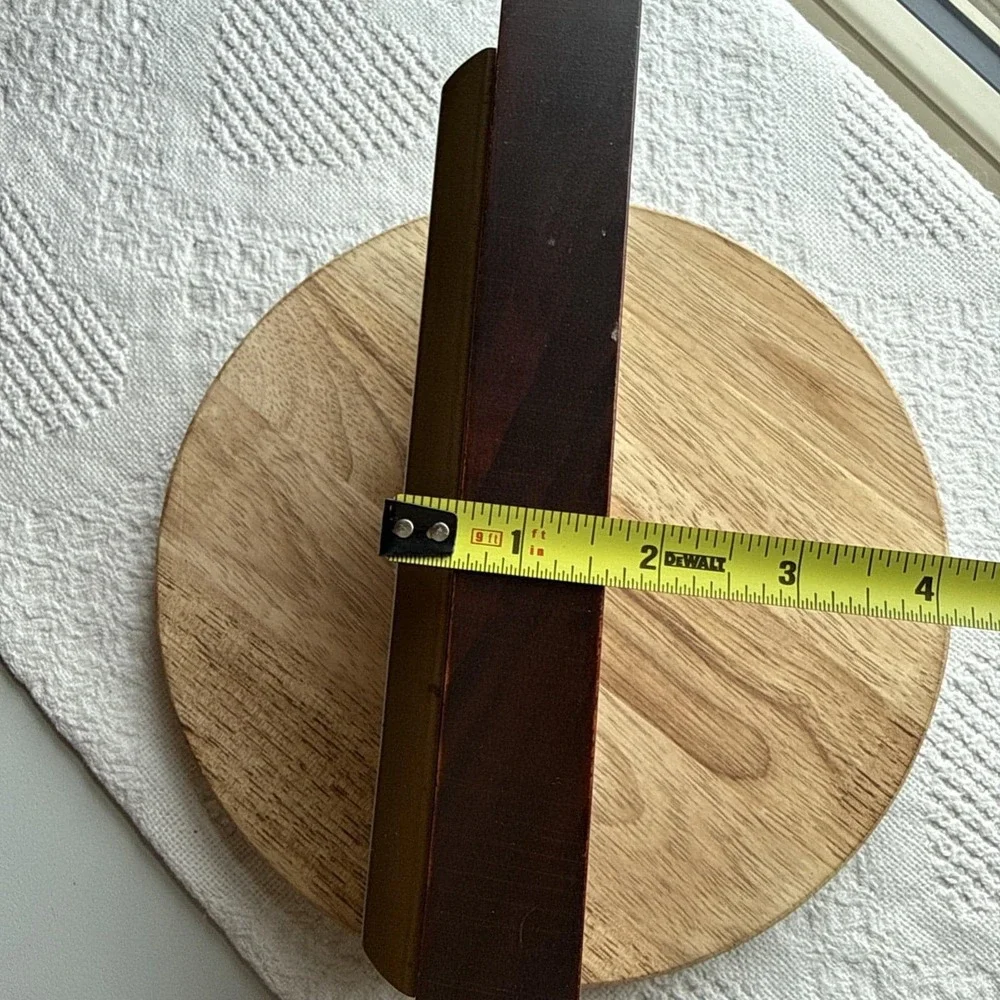 Vintage Taylor Mahogany Wood Desktop Compensated Barometer 3 Gauges